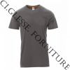 T-shirt manica corta cotone grigio