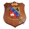 Crest in legno EI SCUOLA MILITARE NUNZIA