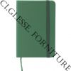 Block notes quadretti tascabile verde