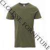 T-shirt manica corta cotone verde